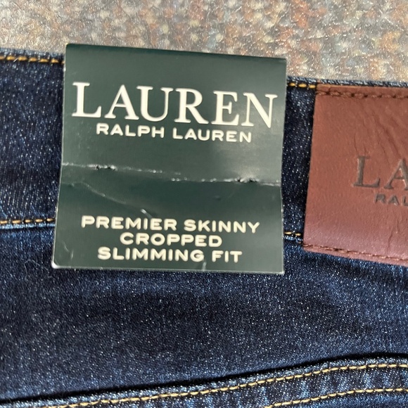 Lauren Ralph Lauren Premier Skinny Cropped Slimming Fit - Picture 3 of 3
